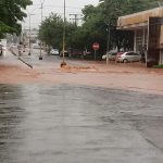 Chuva forte trouxe alagamentos no Norte gaúcho e em Santa Catarina