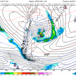 Ciclone na Argentina vai trazer rajadas fortes de vento