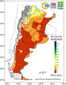 Cada vez mais grave a situação da safra de verão argentina