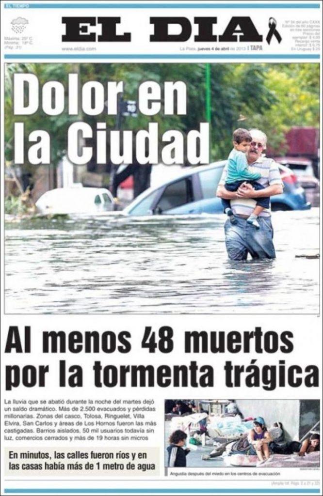 Capas dos jornais de hoje da Argentina