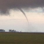 Tornado e uma morte por raio no Sul do Estado no feriado farroupilha