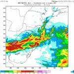 Veja quanto e onde pode chover entre hoje e amanhã