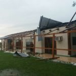 Microexplosão (downburst) atingiu interior de São Borja