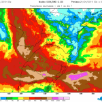Instabilidade trará altos volumes de chuva nos próximos dias