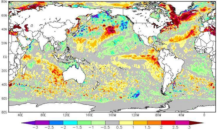 El Niño – Condições oceânicas do fenômeno são alcançadas