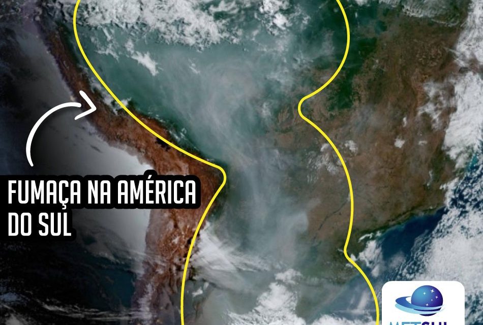 Fumaça de queimadas se estende da Amazônia até Buenos Aires