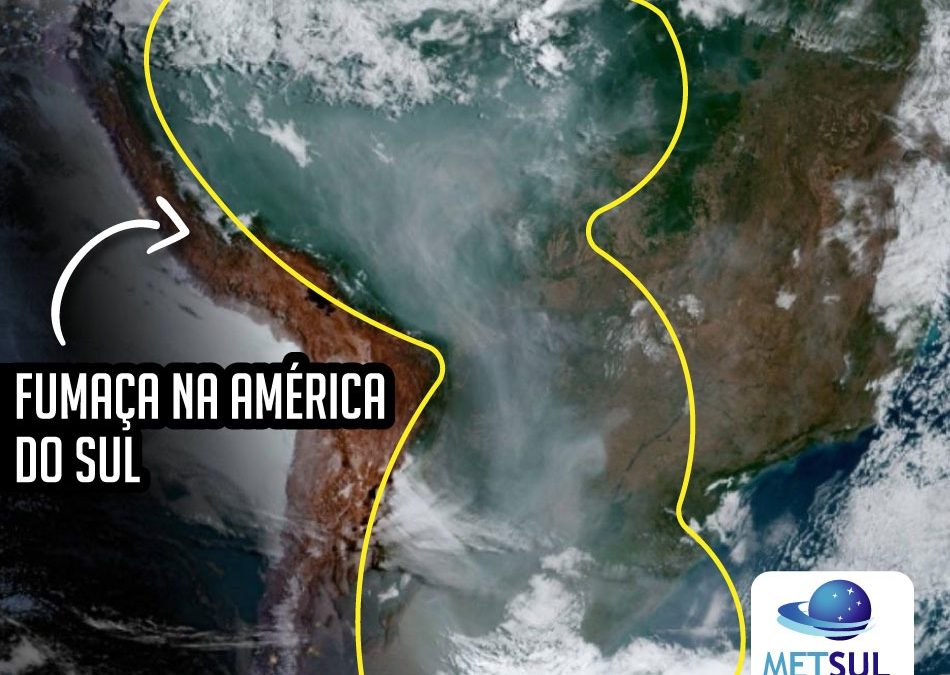 Fumaça de queimadas se estende da Amazônia até Buenos Aires