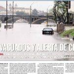 Vento alcança quase 120 km/h no Uruguai e frio aumenta no Estado