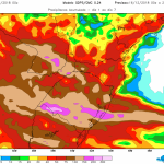 Semana instável terá altos volumes de chuva no Rio Grande do Sul