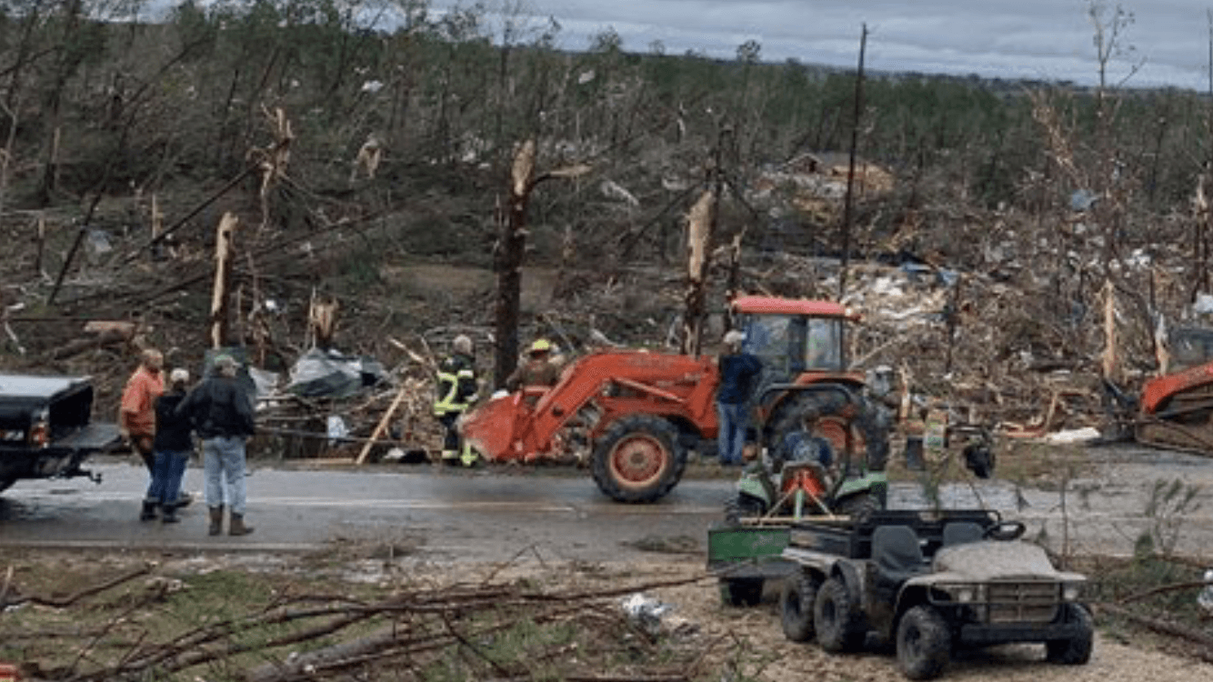 Tornados deixam saldo trágico no Sul dos Estados Unidos