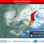 ***ALERTA*** Risco de chuva excessiva e excepcional em SC e PR