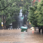 Chuva localmente forte e temporais isolados no Natal