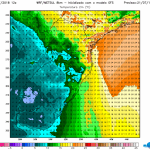 De 33°C para frio polar