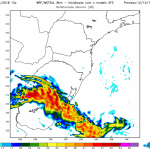 ***ALERTA*** Risco de tempo severo no Rio Grande do Sul