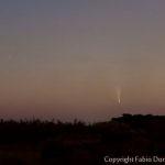 Cometa Pan-STARRS no céu de Santa Maria e de Osório