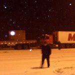 Neve bloqueia a BR-116 e várias outras estradas no Sul do país