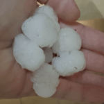 Granizo atinge Porto Alegre, região metropolitana e o interior gaúcho