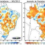 Evento de chuva forte contribuirá para mês mais chuvoso que a média