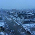 Frio e neve agravam o drama da guerra no Oriente Médio