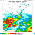 Chuva e temporais isolados no Rio Grande do Sul