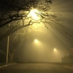 Quarta-feira de nevoeiro e sol