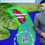 Chuva intensa que atingirá o Estado castiga Uruguai e a Argentina