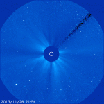 Cometa ISON tem seu contato imediato com o Sol