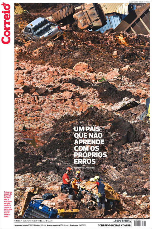 Catástrofe de Brumadinho não teve excesso de chuva como causa