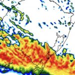 Chuva e granizo hoje no Oeste e no Sul do Rio Grande do Sul