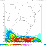 Muita chuva prevista para o Extremo Sul gaúcho