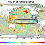 Pacífico leste mais frio e nosso inverno