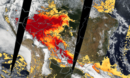 Fumaça cobre 3,2 milhões de km2 na América do Sul