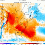 Nova incursão de ar polar no Rio Grande do Sul neste domingo
