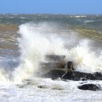 Quinta-feira teve forte vento e neve