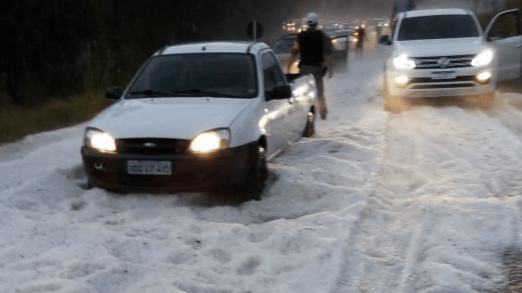Por que a Serra Gaúcha teve uma granizada tão grande no sábado?