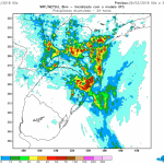 Sexto dia seguido com precipitação em Porto Alegre