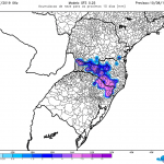 Veja as últimas projeções de neve