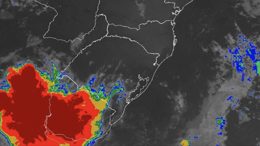 Forte instabilidade do Prata avança para o Rio Grande do Sul