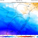 Instabilidade cede no Rio Grande do Sul com ingresso de ar frio