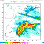 Muita chuva hoje no Leste gaúcho