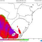 Veja a última projeção de geada para os próximos dias