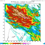 Risco de chuva volumosa segue neste sábado no Sul do Brasil