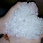 Um período do ano favorável a granizo