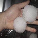 Granizo é o grande risco neste episódio de instabilidade