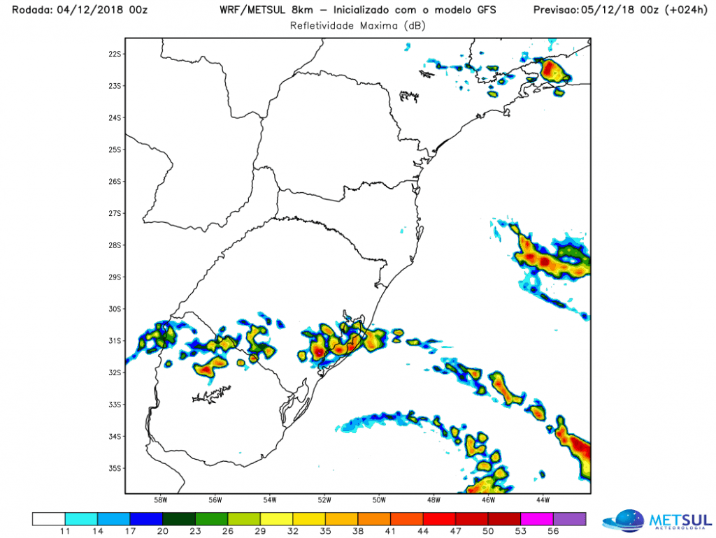Terça amanhece fria e terá chuva em parte do Rio Grande do Sul