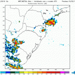***ALERTA*** Noite e madrugada de tempo severo no Rio Grande do Sul