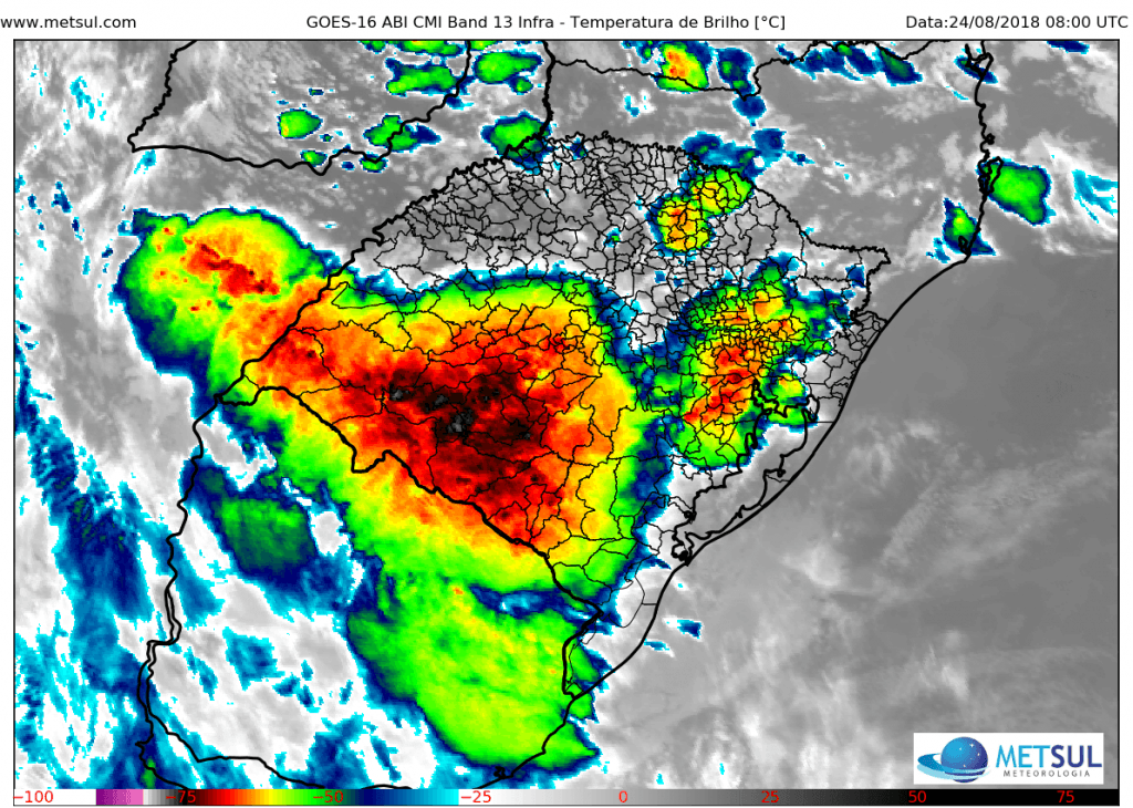 ***ALERTA*** Chuva forte e tempo severo (Atualização)