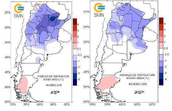 Argentina tem inverno mais frio desde 2007