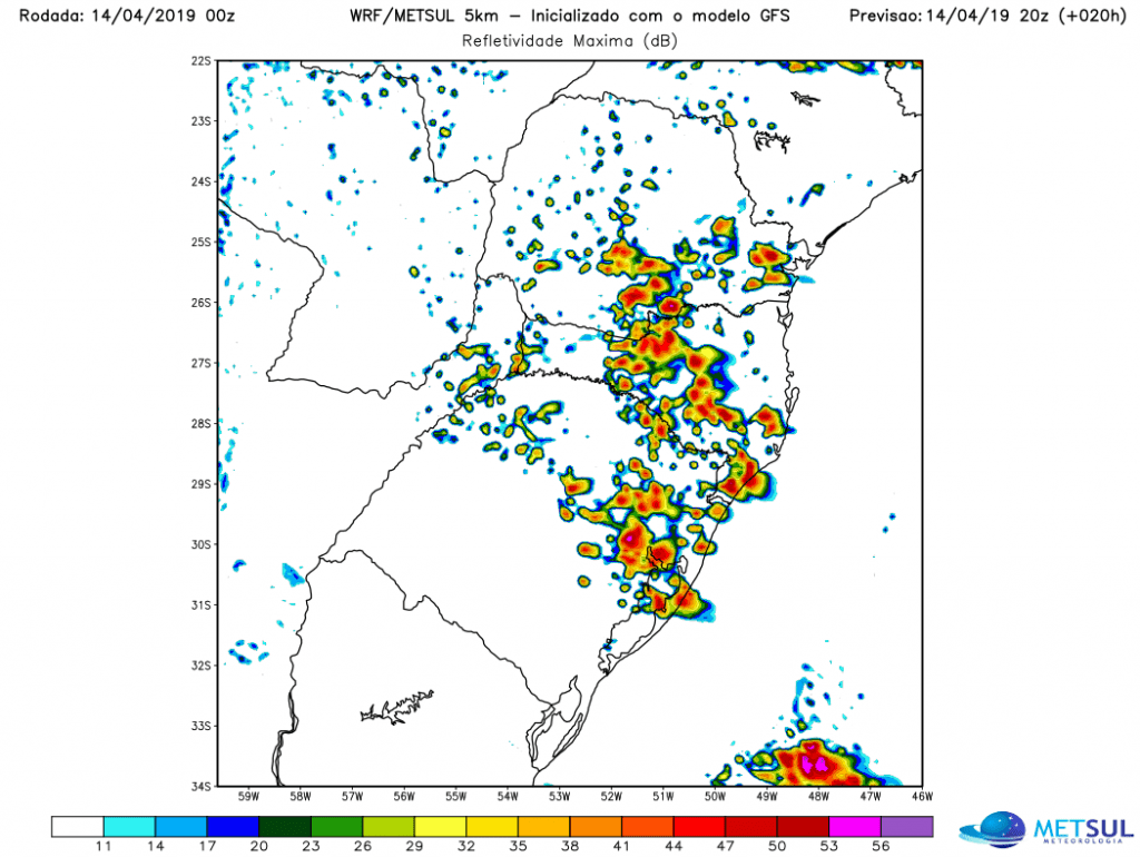 Região de Porto Alegre pode ter chuva no fim da tarde de hoje
