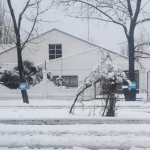 Chuva aqui e neve na Argentina